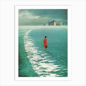 Waiting For The Cities To Fade Out Art Print