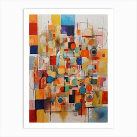 Abstract Painting 5 Art Print