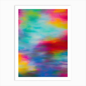 Abstract Painting 17 Art Print