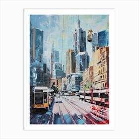 Sydney Kitsch Cityscape 4 Art Print