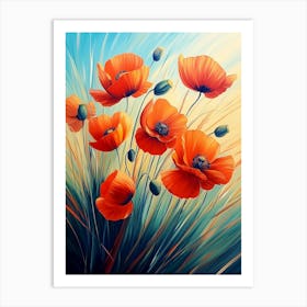 Poppies Art Print