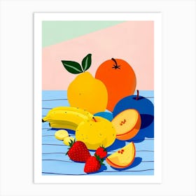 Fruit Painting Art Print