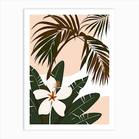 Tropical Flower Art Print