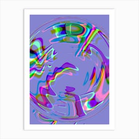 Psychedelic Swirl Art Print