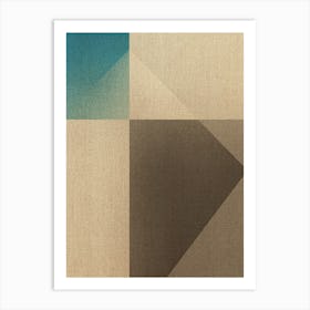 Trigonale 9 Art Print