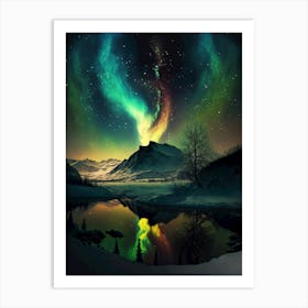 Aurora Borealis 4 Art Print