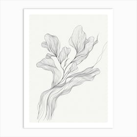 Kelp Leaves Art Print