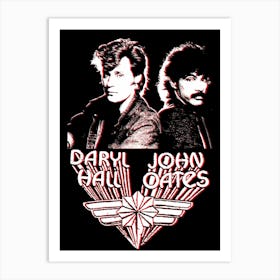 Daryl Hall john Oates Art Print