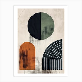 Minkowski Bauhaus Mid Century Art Print