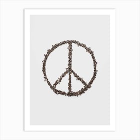 Coffee & Peace Essentials Art Print