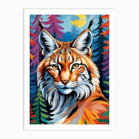 Lynx Animal Art Print