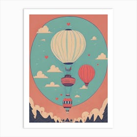 Hot Air Balloons 1 Art Print