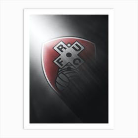 Rotherham United Football Poster Art Print