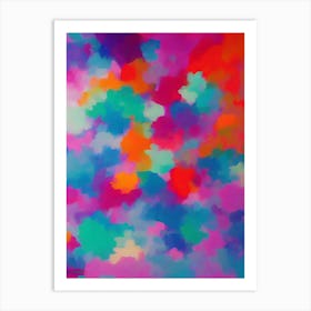 Abstract Clouds Art Print