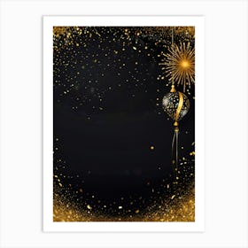 Christmas Background 3 Art Print