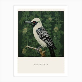 Ohara Koson Inspired Bird Painting Woodpecker 4 Poster Art Print