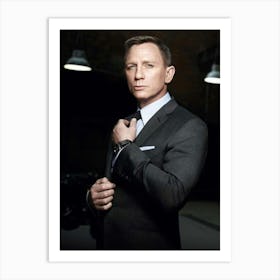 James Bond 007 Art Print