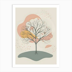 Autumn Tree 5 Art Print