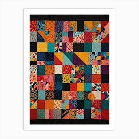 Quilted Wall Hanging 2 Art Print