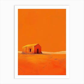 House In The Desert 5 Art Print