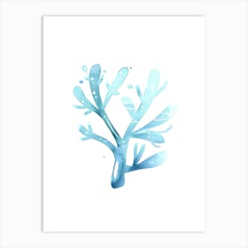 Watercolor Coral 1 Art Print