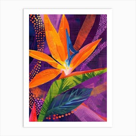 Bird Of Paradise 49 Art Print