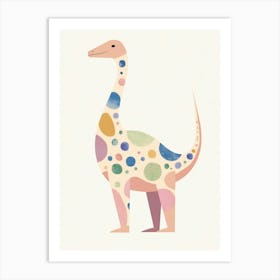 Nursery Dinosaur Art Brachiosaurus 2 Art Print