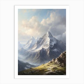 Mountain Landscape 1 Art Print