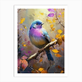 Colorful Bird 15 Art Print