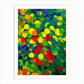 Abiu 2 Fruit Vibrant Matisse Inspired Painting Fruit Art Print