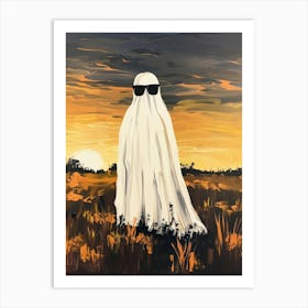 Ghost In The Field 5 Art Print