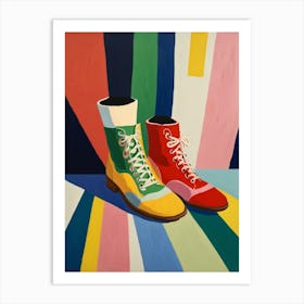 Pair Of Boots Art Print