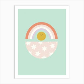 Rainbow In The Sky Art Print