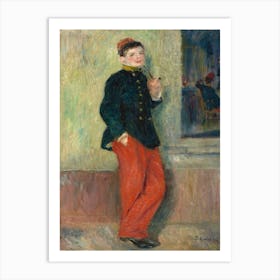 The Young Soldier, Pierre Auguste Renoir Art Print