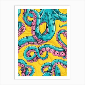 Octopus 30 Art Print