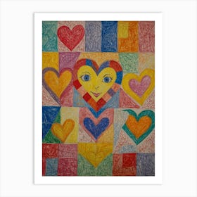 Heart Of Love 37 Art Print