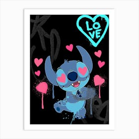 Stitchy Love Art Print