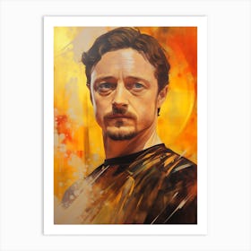 James Mcavoy (2) Art Print