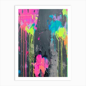 Dripping Paint 1 Art Print