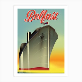 Belfast  Art Print