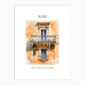Bari Travel And Architecture Poster 4 Art Print