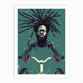 Dreadlocks 1 Art Print