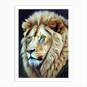 Lion Portrait 34 Art Print