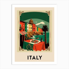 Italy 2 Vintage Travel Poster Art Print