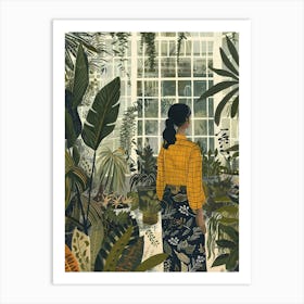 In The Garden Mount Stewart House And Gardens United Kingdom 1 Art Print