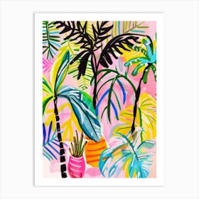 Tropical Palms 3 Art Print