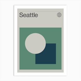Seattle Art Print