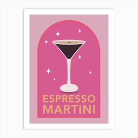 Espresso Martini Art Print