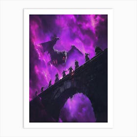 Lord Of The Rings 5 Art Print