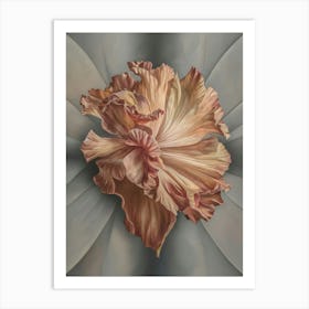 Abstract Of A Flower Art Print